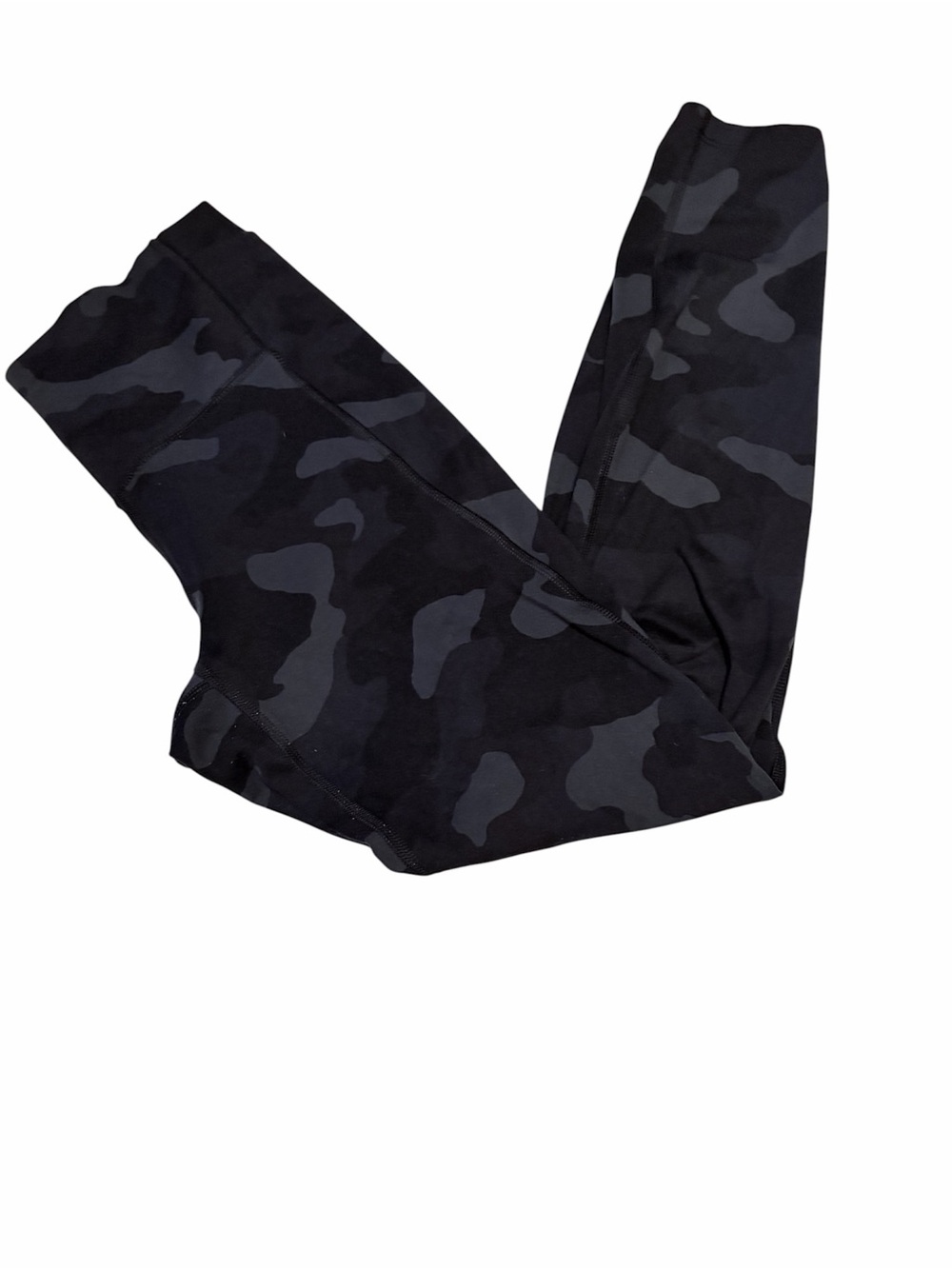 all in motion medium High-Rise Black Camouflage Active Leggings
